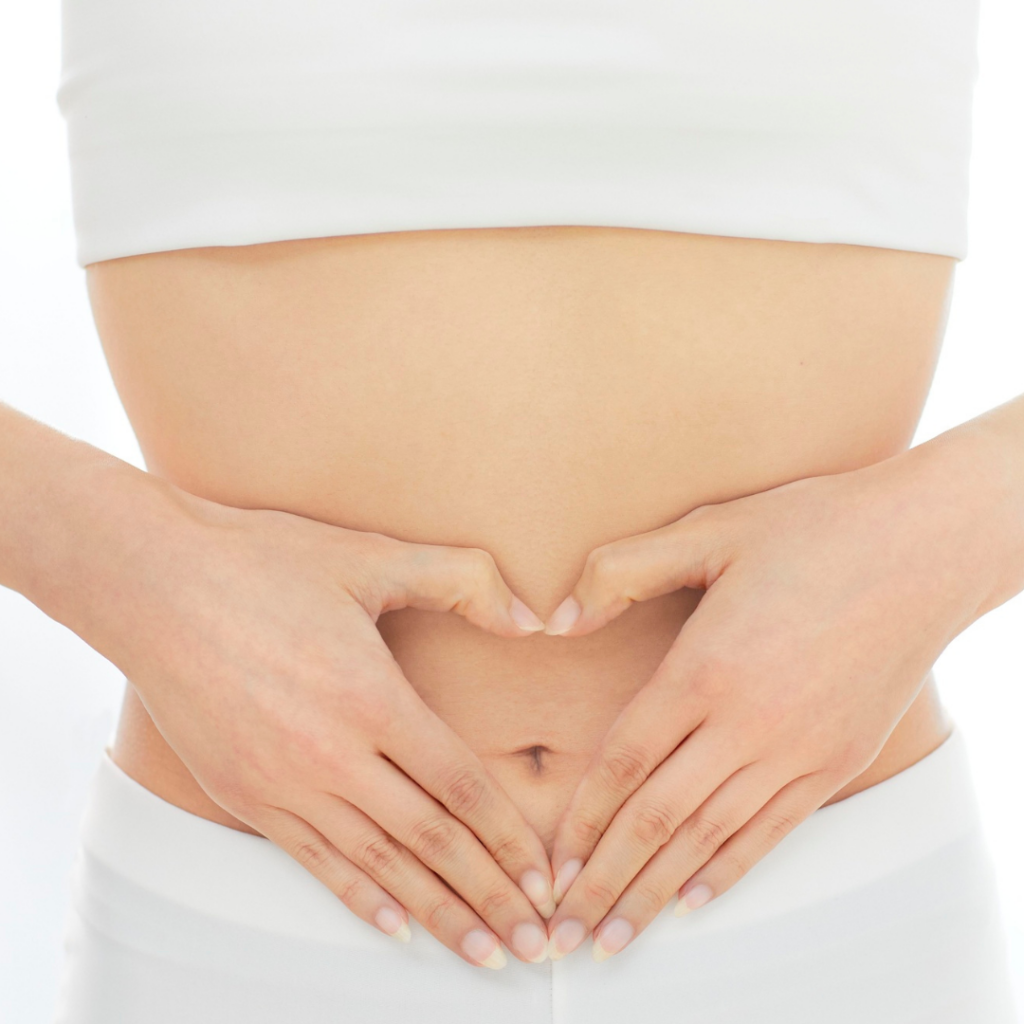 flacher Bauch ohne Blähbauch